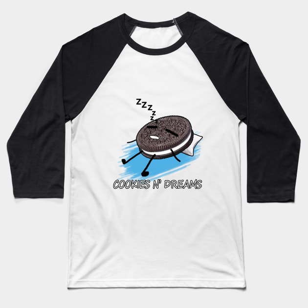 Cookies N' Dreams! Good night! Baseball T-Shirt by giovanniiiii